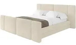 POLSTERBETT mit Bettkasten, Fu&szlig;teil und Lattenrost, Bett mit Matratze H3/H4 -...