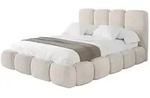 POLSTERBETT mit Bettkasten und Lattenrost, Bett mit Matratze H3/H4 - KALA...