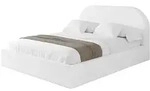 POLSTERBETT mit Bettkasten und Lattenrost, Boxbett ohne Matratze - TIVON 140x200