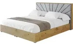 POLSTERBETT mit Bettkasten und Lattenrost, Bett mit Matratze H3/H4 - ENZO6...