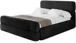 POLSTERBETT mit Bettkasten, Fu&szlig;teil und Lattenrost, Boxbett mit Matratze H3/H4...