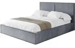 POLSTERBETT mit Bettkasten und Lattenrost, Boxbett ohne Matratze - EMMI 180x200...