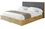 POLSTERBETT mit Bettkasten und Lattenrost, Boxbett ohne Matratze - ENZO4 160x200