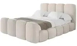 POLSTERBETT mit Bettkasten, Fu&szlig;teil und Lattenrost, Bett mit Matratze H3/H4 -...