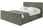 POLSTERBETT mit Bettkasten, Fu&szlig;teil und Lattenrost, Boxbett mit Matratze H3/H4...