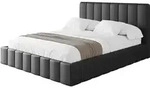 POLSTERBETT mit Bettkasten und Lattenrost, Boxbett ohne Matratze - FINO 180x200