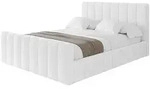 POLSTERBETT mit Bettkasten, Fu&szlig;teil und Lattenrost, Boxbett ohne Matratze -...
