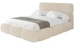 POLSTERBETT mit Bettkasten und Lattenrost, Boxbett ohne Matratze - ELVA 140x200...