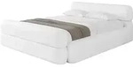 POLSTERBETT mit Bettkasten, Fu&szlig;teil und Lattenrost, Boxbett ohne Matratze -