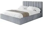 POLSTERBETT mit Bettkasten und Lattenrost, Boxbett ohne Matratze - STERA...