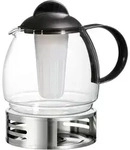 TEEKANNE MIT SIEB & ST&Ouml;VCHEN Ravenna transparent 1,8 l 2er Set