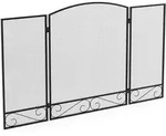 KAMINSCHUTZGITTER Metall Schwarz