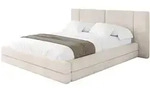 POLSTERBETT mit Bettkasten und Lattenrost, Boxbett ohne Matratze - TEVO 180x200...
