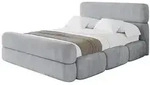 POLSTERBETT mit Bettkasten, Fu&szlig;teil und Lattenrost, Bett mit Matratze H3/H4 -...
