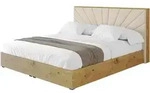 POLSTERBETT mit Bettkasten und Lattenrost, Boxbett ohne Matratze - ENZO6 140x200