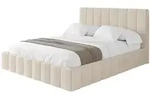 POLSTERBETT mit Bettkasten und Lattenrost, Boxbett ohne Matratze - FINO 160x200...