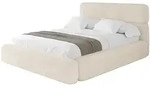 POLSTERBETT mit Bettkasten und Lattenrost, Boxbett ohne Matratze - ENORA 200x200