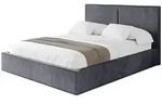POLSTERBETT mit Bettkasten und Lattenrost, Boxbett ohne Matratze - VANTO 160x200