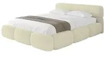 POLSTERBETT mit Bettkasten und Lattenrost, Boxbett ohne Matratze - ELVA-v1...