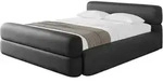 POLSTERBETT mit Bettkasten, Fu&szlig;teil und Lattenrost, Boxbett ohne Matratze -