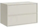 WASCHBECKENUNTERSCHRANK Mali 2 Schubladen Cashmere - 80 x 46 x 54 cm