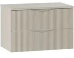 WASCHBECKENUNTERSCHRANK Calen 2 Schubladen Cashmere - 80 x 46 x 52 cm