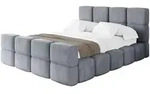POLSTERBETT mit Bettkasten und Lattenrost mit Kopfteil, Boxbett ohne Matratze,...