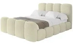 POLSTERBETT mit Bettkasten, Fu&szlig;teil und Lattenrost, Bett mit Matratze H3/H4 -...