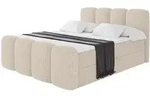 BOXBETT mit Matratze H3 - NINA-Z - 200x200 cm - Beige
