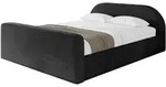 POLSTERBETT mit Bettkasten, Fu&szlig;teil und Lattenrost, Boxbett ohne Matratze -