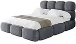 POLSTERBETT mit Bettkasten und Lattenrost, Boxbett ohne Matratze - NOMA 180x200