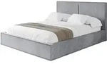 POLSTERBETT mit Bettkasten und Lattenrost, Boxbett ohne Matratze - EMMI 180x200