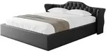 POLSTERBETT mit Bettkasten und Lattenrost, Bett mit Matratze H3/H4 - ZORAN-V1...