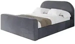 POLSTERBETT mit Bettkasten, Fu&szlig;teil und Lattenrost, Boxbett mit Matratze H3/H4...