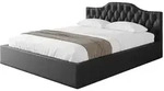 POLSTERBETT mit Bettkasten und Lattenrost, Bett mit Matratze H3/H4 - FALIO-V1...