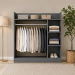 Kleiderschrank Palosa L Anthrazit