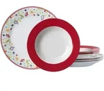 TAFELSERVICE Doppio bunt 8-tlg.