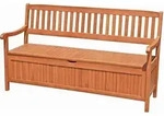 Gartenbank Houston ca. 159x90x59 cm Holz