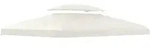 PAVILLONDACH, Polyester, Cremewei&szlig;
