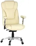 Chefsessel Embassy 200 Creme/Silberfarben