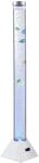 LED-Stehleuchte Mendoza in Silberfarben max. 0,06 Watt