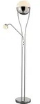 LED-Stehleuchte Chris in Chromfarben max. 22 Watt