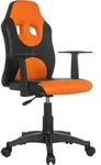 Jugenddrehstuhl Kid Racer ca. 54x90-100x48cm Orange,Schwarz