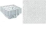 SERVIERPLATTEN Bossa Nova transparent 5-tlg.