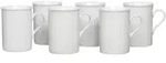 KAFFEEBECHER Bianco wei&szlig; 300 ml 6er Set
