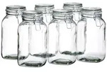 Einmachglas-Set Gothika aus Glas, 6-teilig