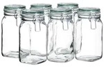 Einmachglas-Set Gothika ca. 1,45l, 6-teilig