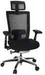 Drehstuhl Nova Pro 1 Schwarz ca. 65x133x60cm