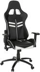 Gamingstuhl League Pro Schwarz/Wei&szlig; ca. 72x138x63cm