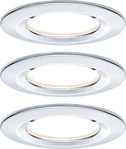 Paulmann LED-Deckenleuchte Nova max. 3x 6,5 Watt, 3-teilig Deckenlampe,